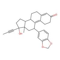 11beta-(1,3-Benzodioxol-5-yl)-17beta-hydroxy-17-(1-propynyl)estra-4,9-dien-3-one,阿拉丁