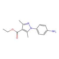 ethyl 1-(4-aminophenyl)-3,5-dimethyl-1H-pyrazole-4-carboxylate,257863-04-0,阿拉丁