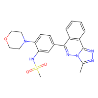 N-[5-(3-methyl-[1,2,4]triazolo[3,4-a]phthalazin-6-yl)-2-morpholin-4-ylphenyl]methanesulfonamide，Moligand™，阿拉丁