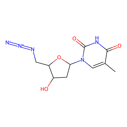 5′-叠氮基5′-脱氧胸苷,19316-85-9,Moligand™, ≥97%,阿拉丁产品图