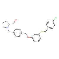 (R)-(1-(4-((3-((4-Chlorobenzyl)thio)phenoxy)methyl)benzyl)pyrrolidin-2-yl)methanol,Moligand™,阿拉丁