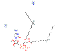 1,2-二油酰基-sn-甘油-3-(胞苷二磷酸)(铵盐)，799812-77-4，≥99%，阿拉丁