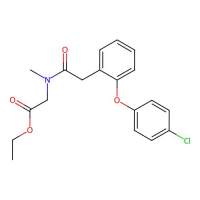 Ethyl 2-(2-(2-(4-chlorophenoxy)phenyl)-N-methylacetamido)acetate，1035404-17-1，≥95%，阿拉丁