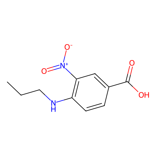 4-(n-propyl)amino-3-nitrobenzoic acid，68740-31-8，Moligand™，阿拉丁产品图