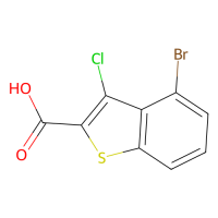 4-溴-3-氯-1-苯并噻吩-2-羧酸，试剂级，阿拉丁