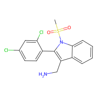 [2-(2,4-dichlorophenyl)-1-methylsulfonylindol-3-yl]methanamine，Moligand™，阿拉丁