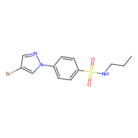 N-丙基4-(4-溴吡唑-1-基)苯磺酰胺，1199773-15-3，98%，阿拉丁