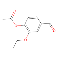 乙酸2-乙氧基-4-甲酰基苯酯,72207-94-4,10mM in DMSO,阿拉丁