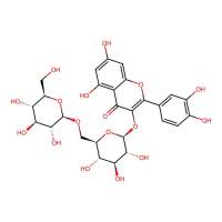 Quercetin 3-gentiobioside，7431-83-6，≥99%，阿拉丁