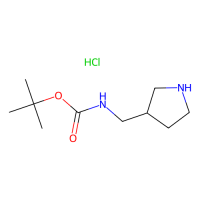 tert-butyl N-[(pyrrolidin-3-yl)methyl]carbamate hydrochloride，1188263-69-5，≥97%，阿拉丁