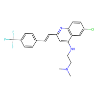 (E)-N1-(6-Chloro-2-(4-(trifluoromethyl)styryl)quinolin-4-yl)-N2,N2-dimethylethane-1,2-diamine，Moligand™，阿拉丁