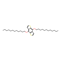 4,8-双（十二烷基氧基）苯并[1,2-b; 4,5-b']二噻吩，1044795-04-1，≥98%，阿拉丁
