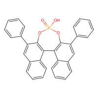 (11bS)-4-羟基-2,6-二苯基-4-氧化物-萘并[2,1-d：1',2'-f] [1,3,2]二氧磷，874948-59-1，≥98%，阿拉丁