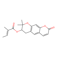 Decursinol angelate，130848-06-5，10mM in DMSO，阿拉丁