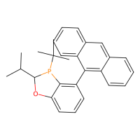 （2S，3S）-4-（蒽-9-基）-3-（叔丁基）-2-异丙基-2,3-二氢苯并[d] [1,3]氧杂磷杂环戊烯，1891002-61-1，97%,>99% ee，阿拉丁