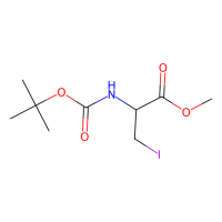 (R)-N-叔丁氧羰基-3-碘代丙氨酸甲酯，93267-04-0，≥98%，阿拉丁