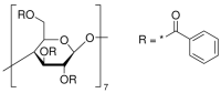 七(2,3,6-三-O-苯甲酰基)-β-环糊精,23666-43-5,95%,阿拉丁