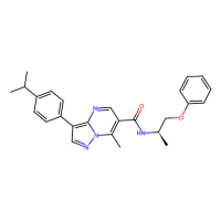 7-methyl-N-[(2R)-1-phenoxypropan-2-yl]-3-(4-propan-2-ylphenyl)pyrazolo[1,5-a]pyrimidine-6-carboxamide，Moligand™，阿拉丁