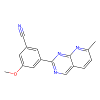 3-methoxy-5-(7-methylpyrido[2,3-d]pyrimidin-2-yl)benzonitrile，Moligand™，阿拉丁