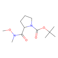 N-（叔丁氧羰基）-L-脯氨酸-N'-甲氧基-N'-甲基酰胺，115186-37-3，98%，阿拉丁