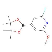 2-fluoro-6-methoxy-4-(4,4,5,5-tetramethyl-1,3,2-dioxaborolan-2-yl)pyridine，2223043-31-8，阿拉丁