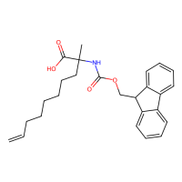 (2S)-2-N-芴甲氧羰基氨基-2-甲基-9-癸烯酸，288617-75-4，≥95%，阿拉丁
