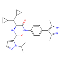 N-[(2S)-1,1-dicyclopropyl-3-[4-(3,5-dimethyl-1H-pyrazol-4-yl)anilino]-3-oxopropan-2-yl]-2-propan-2-ylpyrazole-3-carboxamide，Moligand™，阿拉丁