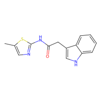 2-(1H-indol-3-yl)-N-(5-methyl-1,3-thiazol-2-yl)acetamide,784170-07-6,≥98%,阿拉丁