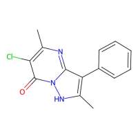 6-chloro-2,5-dimethyl-3-phenylpyrazolo[1,5-a]pyrimidin-7(4H)-one，879457-80-4，阿拉丁
