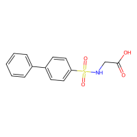 2-[(4-phenylphenyl)sulfonylamino]acetic acid，Moligand™，阿拉丁