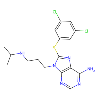 8-(3,5-dichlorophenyl)sulfanyl-9-[3-(propan-2-ylamino)propyl]purin-6-amine，Moligand™，阿拉丁