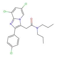 2-[6,8-dichloro-2-(4-chlorophenyl)imidazo[1,2-a]pyridin-3-yl]-N,N-dipropylacetamide，193979-75-8，阿拉丁