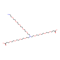 N-(氨基-PEG5)-N-双(PEG4-酸)，2093152-86-2，≥98%，阿拉丁