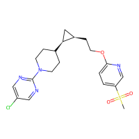 5-chloro-2-{4-[(1R,2S)-2-{2-[(5-methanesulfonylpyridin-2-yl)oxy]ethyl}cyclopropyl]piperidin-1-yl}pyrimidine，Moligand™，阿拉丁