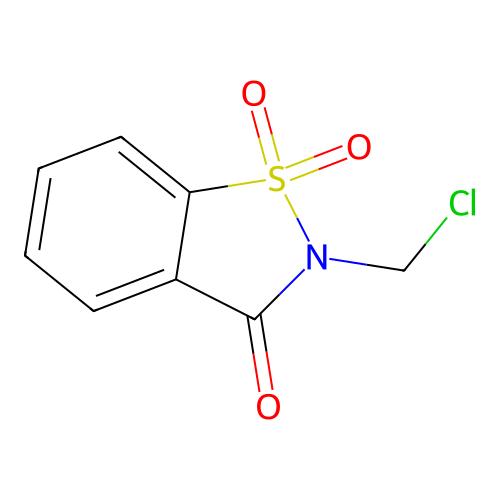 2-(Chloromethyl)-1,1-dioxo-1,2-benzothiazol-3-one,13947-21-2,阿拉丁产品图