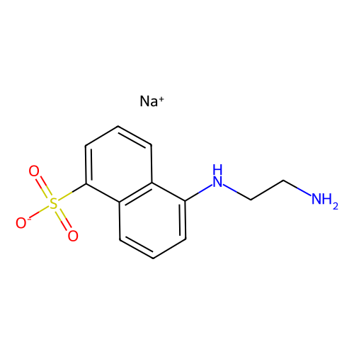 5-(2-氨乙基氨基)-1-萘磺酸钠水合物,100900-07-0,≥98%(HPLC),阿拉丁产品图