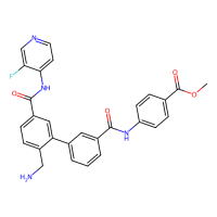 methyl 4-[[3-[2-(aminomethyl)-5-[(3-fluoropyridin-4-yl)carbamoyl]phenyl]benzoyl]amino]benzoate，Moligand™，阿拉丁