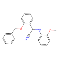 2-[(2-methoxyphenyl)amino]-2-[2-(phenylmethoxy)phenyl]acetonitrile，Moligand™，阿拉丁