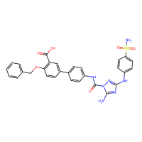 5-[4-[[5-amino-3-(4-sulfamoylanilino)-1,2,4-triazole-1-carbonyl]amino]phenyl]-2-phenylmethoxybenzoic acid，Moligand™，阿拉丁