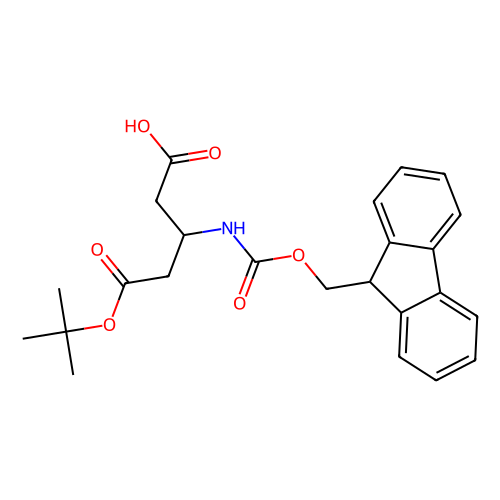 N-Fmoc-L-β-谷氨酸 5-叔丁基酯，209252-17-5，≥97%，阿拉丁产品图