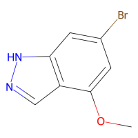 6-溴-4-甲氧基-1H-吲唑，885519-21-1，97%，阿拉丁