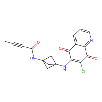 N-(3-((7-Chloro-5,8-dioxo-5,8-dihydroquinolin-6-yl)amino)bicyclo[1.1.1]pentan-1-yl)but-2-ynamide，Moligand™，阿拉丁