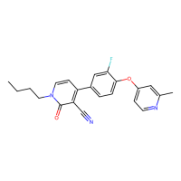 1-butyl-4-{3-fluoro-4-[(2-methylpyridin-4-yl)oxy]phenyl}-2-oxo-1,2-dihydropyridine-3-carbonitrile，Moligand™，阿拉丁