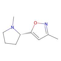 3-Methyl-5-(1-methyl-2-pyrrolidinyl)isoxazole,147402-53-7,阿拉丁