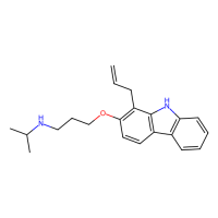 1-allyl-2-[3-(isopropylamino)propoxy]-9H-carbazole，Moligand™，阿拉丁