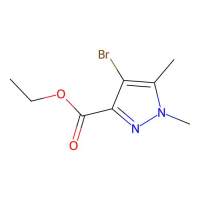 4-溴-1，5-二甲基-1H-吡唑-3-羧酸乙酯，5775-90-6，≥95%，阿拉丁