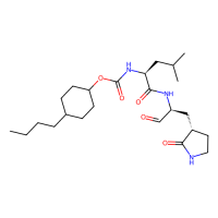 4-butylcyclohexyl N-[(1S)-3-methyl-1-{[(2S)-1-oxo-3-[(3S)-2-oxopyrrolidin-3-yl]propan-2-yl]carbamoyl}butyl]carbamate，Moligand™，阿拉丁