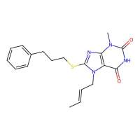 7-[(E)-but-2-enyl]-3-methyl-8-(3-phenylpropylsulfanyl)purine-2,6-dione，1164540-96-8，阿拉丁