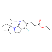 ethyl 3-{4-fluoro-1-[tris(propan-2-yl)silyl]-1H-pyrrolo[2,3-b]pyridin-5-yl}propanoate，2173991-91-6，97%，阿拉丁
