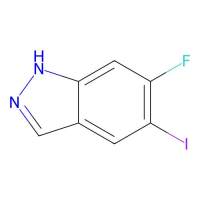 6-fluoro-5-iodo-1H-indazole，1260384-77-7，97%，阿拉丁